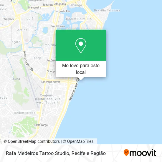 Rafa Medeiros Tattoo Studio mapa