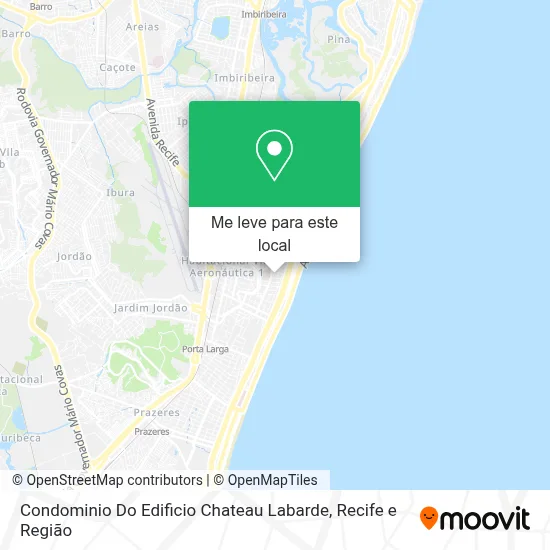 Condominio Do Edificio Chateau Labarde mapa