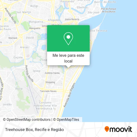 Treehouse Box mapa