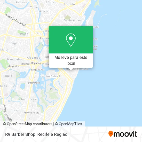 R9 Barber Shop mapa