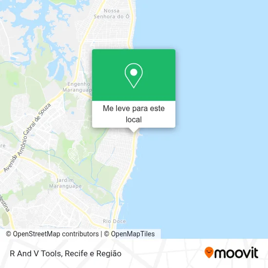 R And V Tools mapa