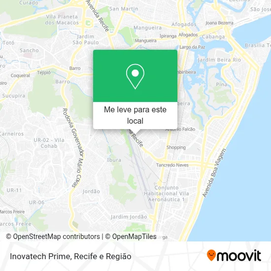 Inovatech Prime mapa