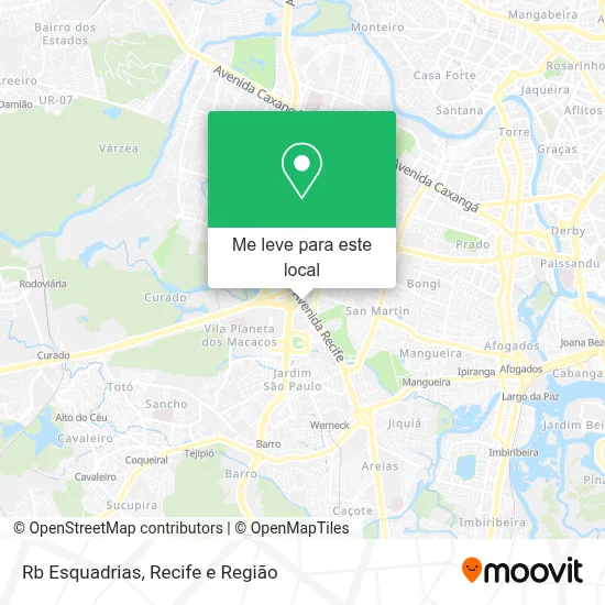 Rb Esquadrias mapa