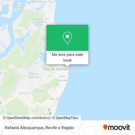 Rafaela Albuquerque mapa