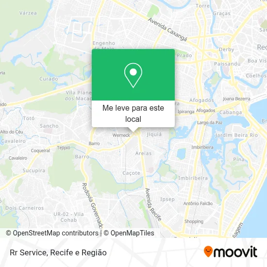 Rr Service mapa