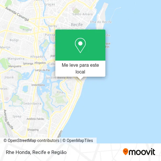 Rhe Honda mapa