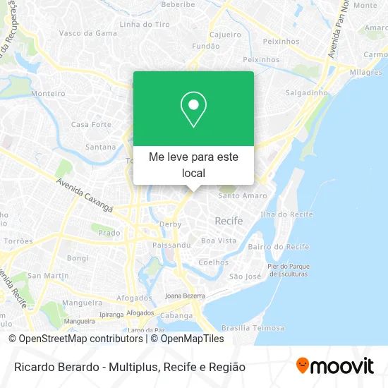 Ricardo Berardo - Multiplus mapa