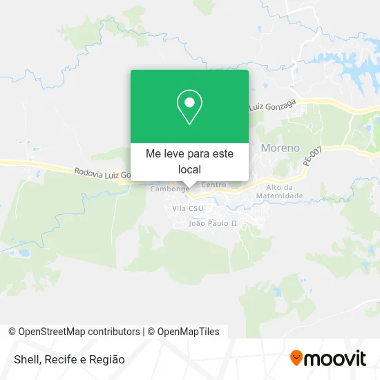 Shell mapa