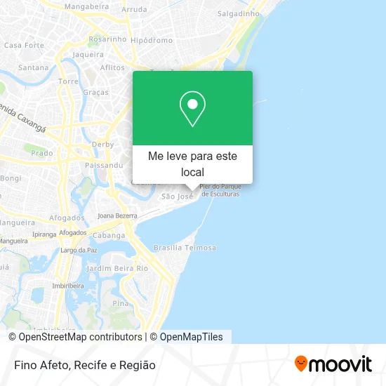 Fino Afeto mapa