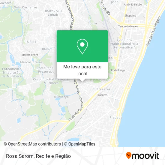 Rosa Sarom mapa