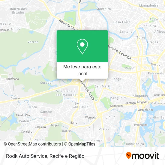 Rodk Auto Service mapa