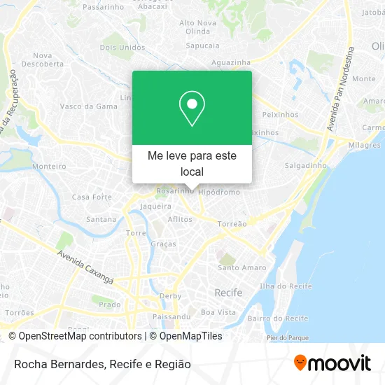 Rocha Bernardes mapa