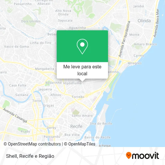 Shell mapa