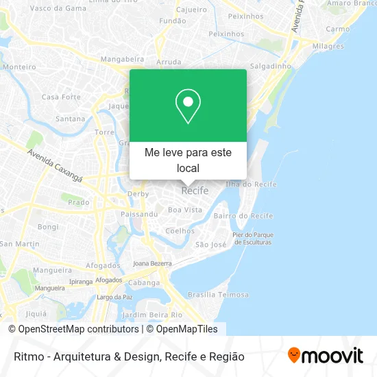 Ritmo - Arquitetura & Design mapa