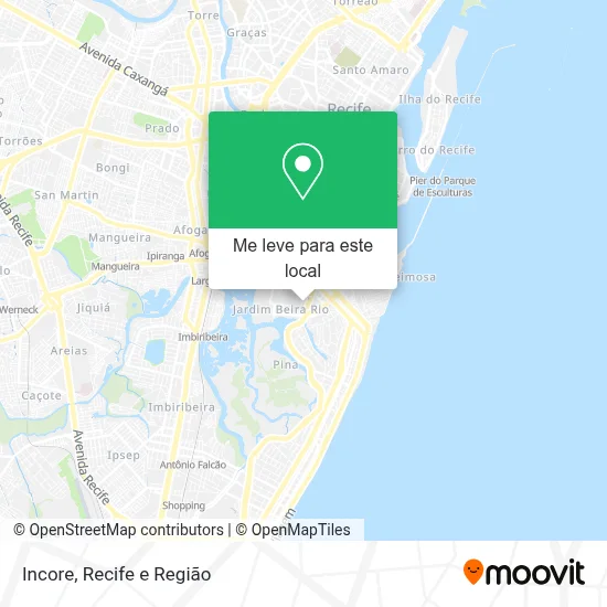 Incore mapa