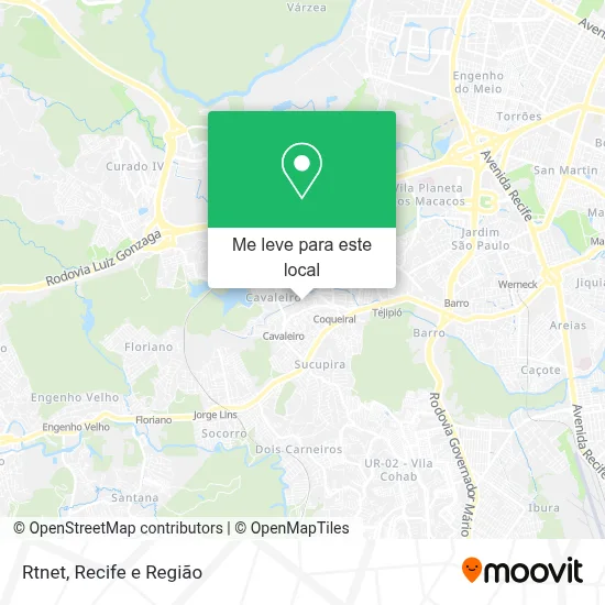 Rtnet mapa