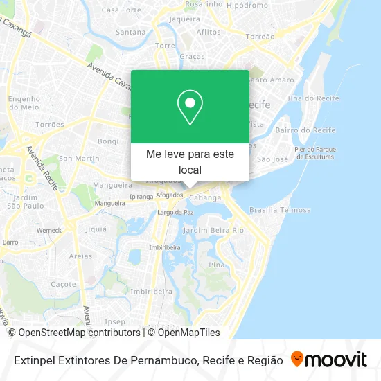 Extinpel Extintores De Pernambuco mapa