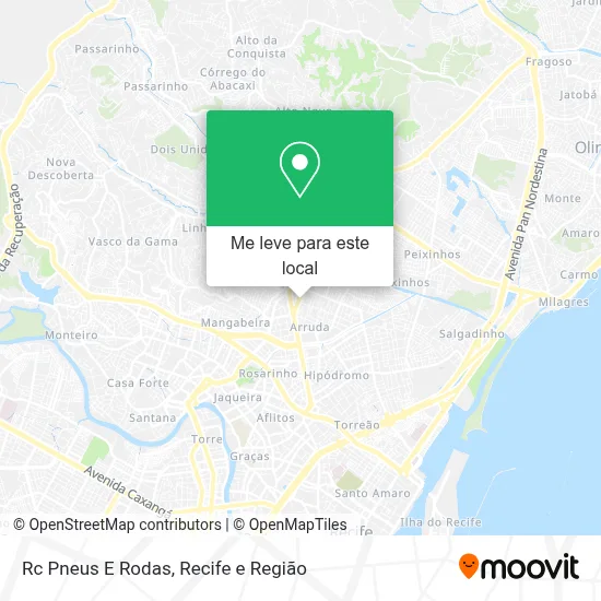 Rc Pneus E Rodas mapa