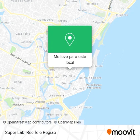 Super Lab mapa