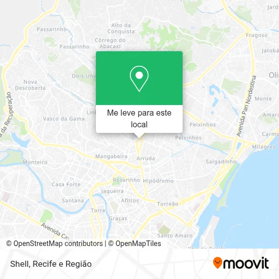 Shell mapa