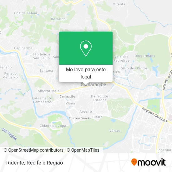 Ridente mapa