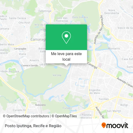 Posto Iputinga mapa