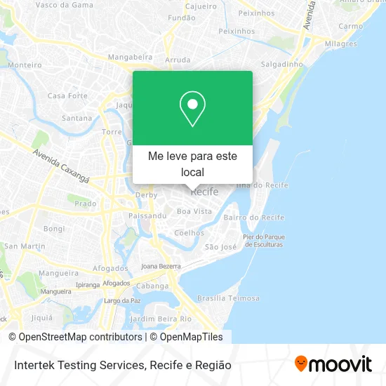 Intertek Testing Services mapa
