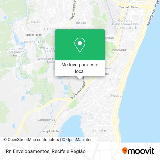 Rn Envelopamentos mapa