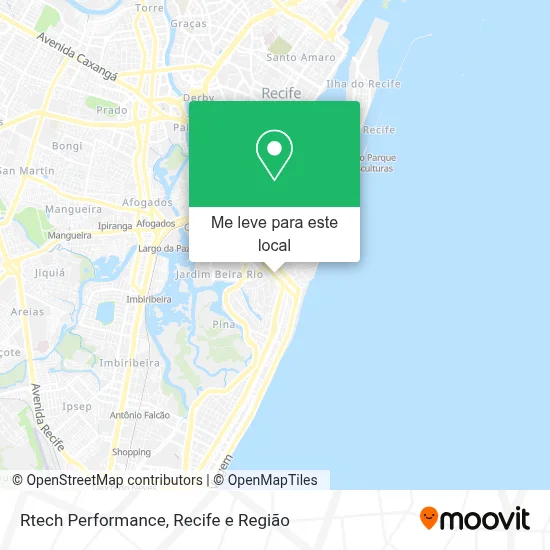 Rtech Performance mapa