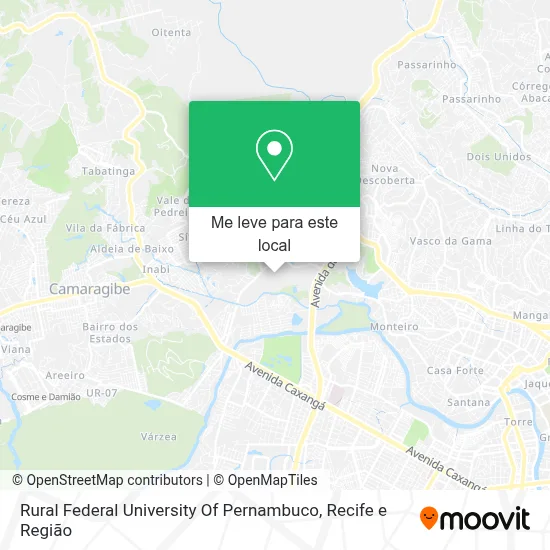 Rural Federal University Of Pernambuco mapa