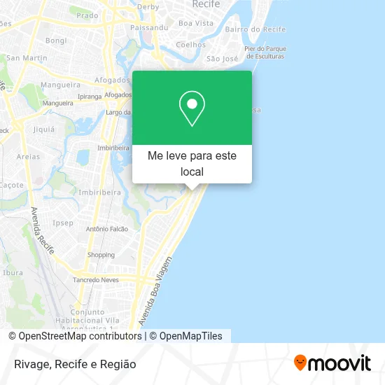 Rivage mapa