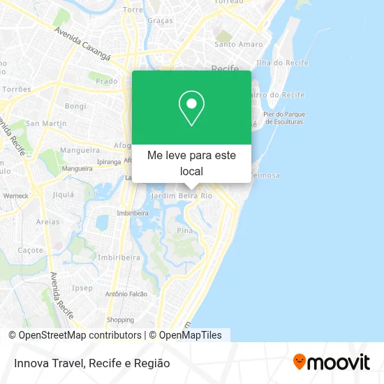 Innova Travel mapa