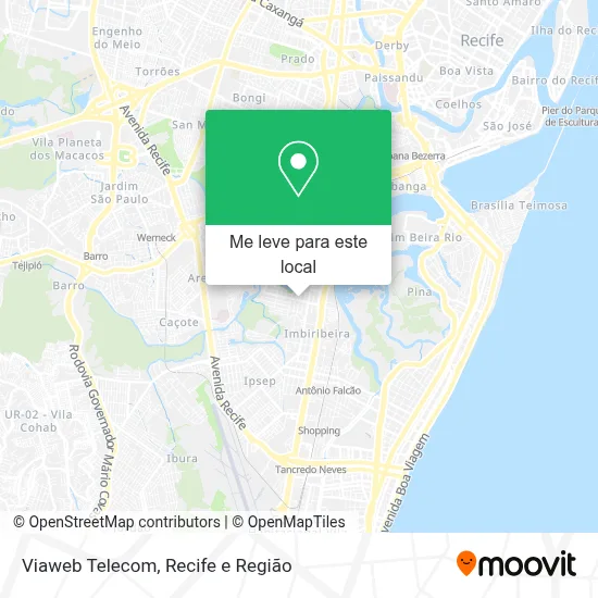 Viaweb Telecom mapa