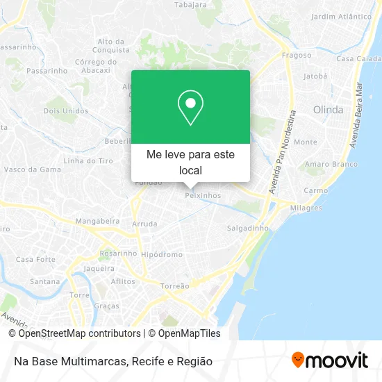 Na Base Multimarcas mapa