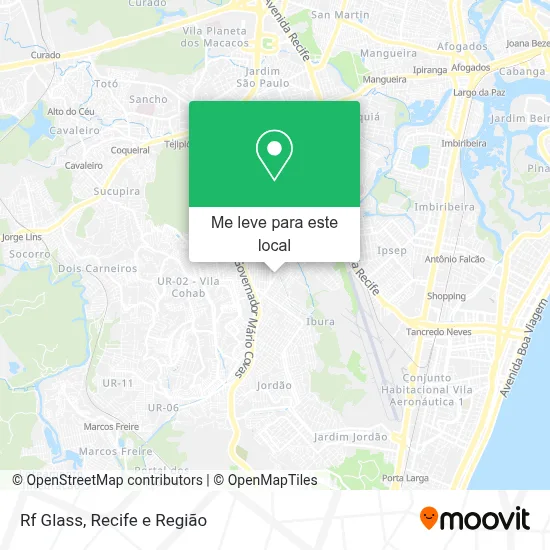Rf Glass mapa