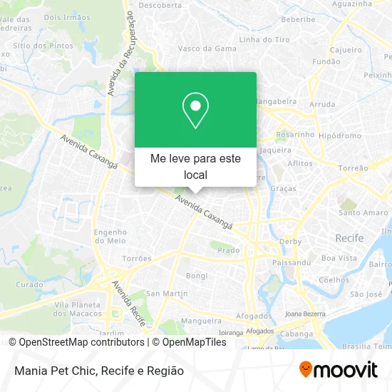 Mania Pet Chic mapa