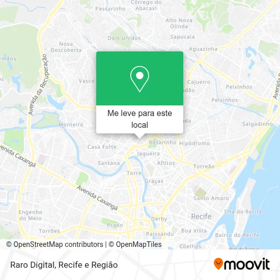 Raro Digital mapa