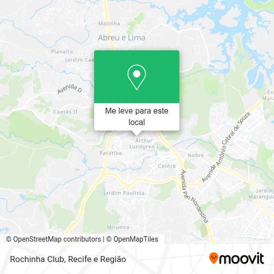 Rochinha Club mapa
