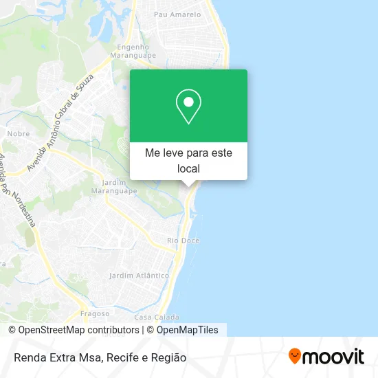 Renda Extra Msa mapa
