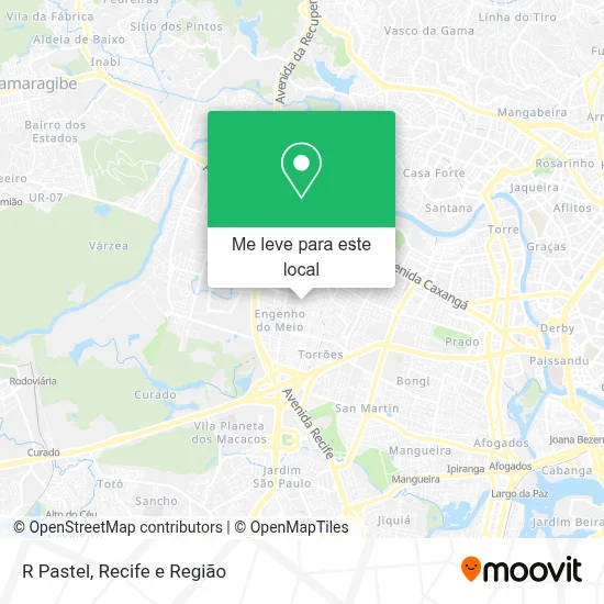 R Pastel mapa