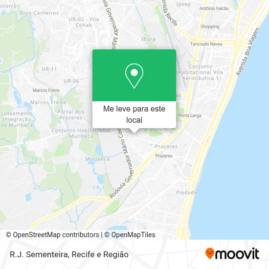 R.J. Sementeira mapa