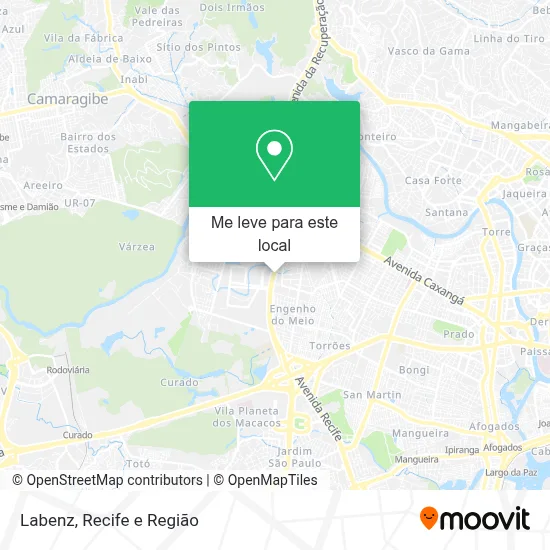 Labenz mapa