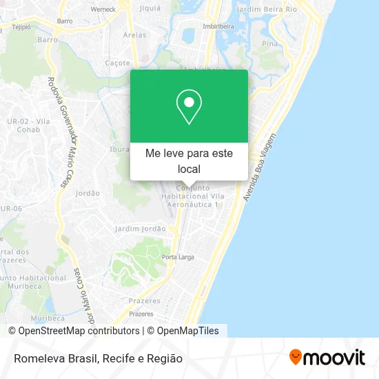 Romeleva Brasil mapa