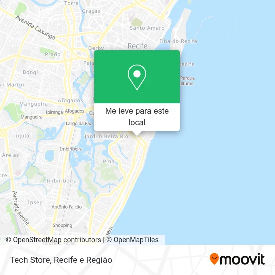 Tech Store mapa