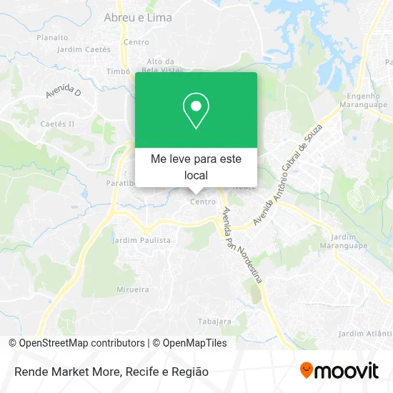 Rende Market More mapa