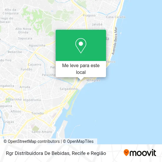 Rgr Distribuidora De Bebidas mapa