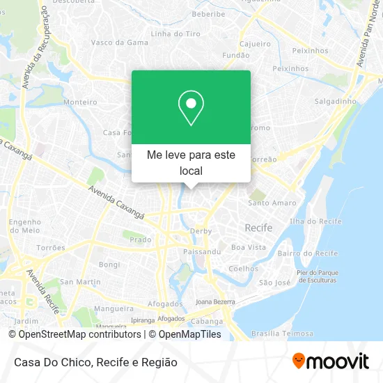 Casa Do Chico mapa