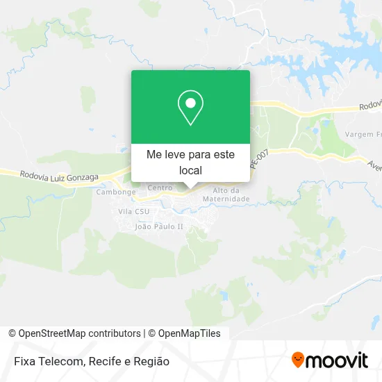 Fixa Telecom mapa