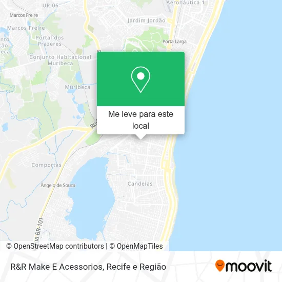 R&R Make E Acessorios mapa