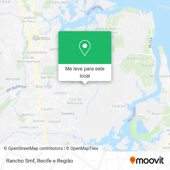 Rancho Smf mapa